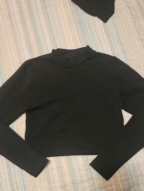 One Step Ahead Black Logo Tee